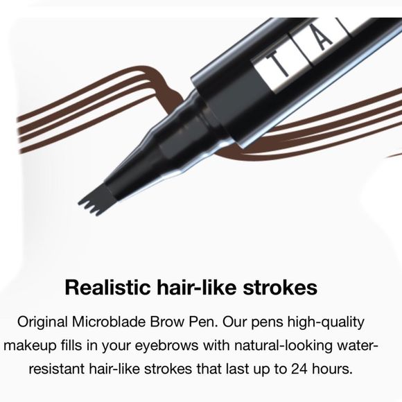New TATBROW #1 Selling Microblade Long Lasting Smudge Proof Eye Brow Pen - Picture 3 of 15
